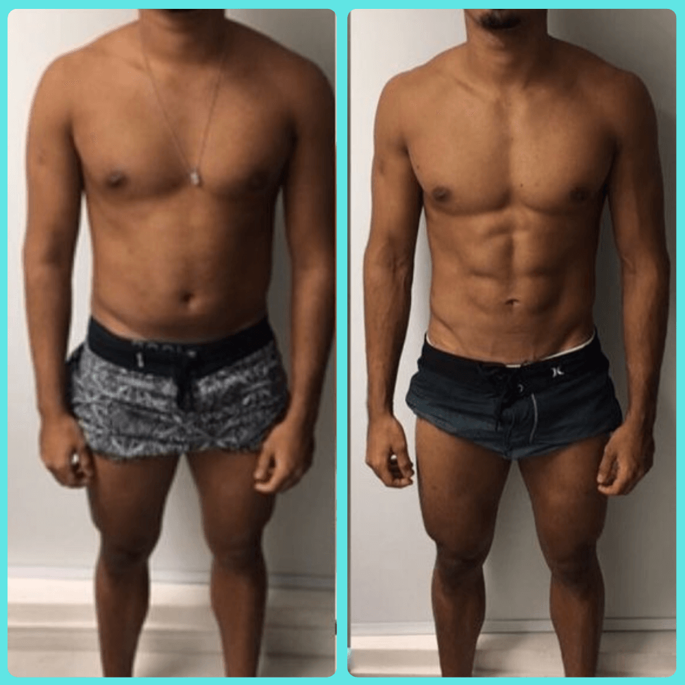 Antes e depois