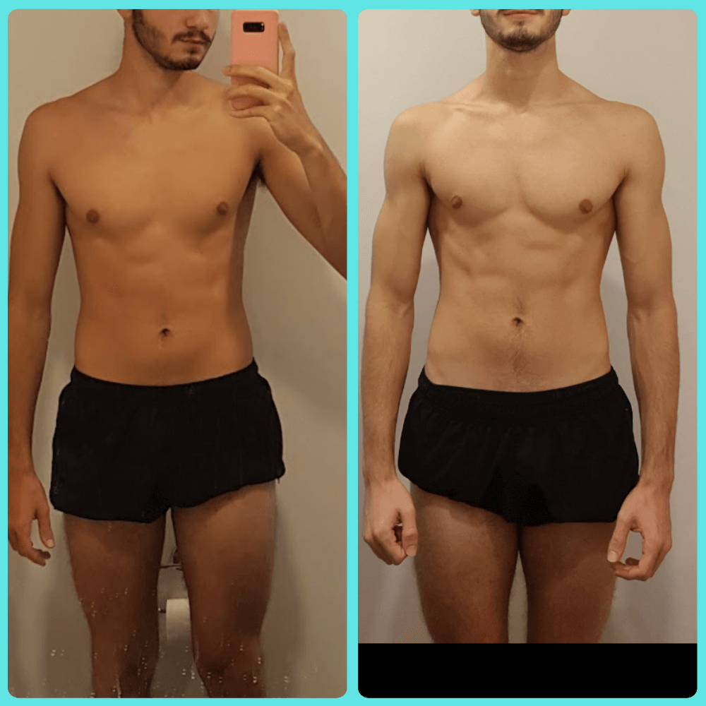 Antes e depois