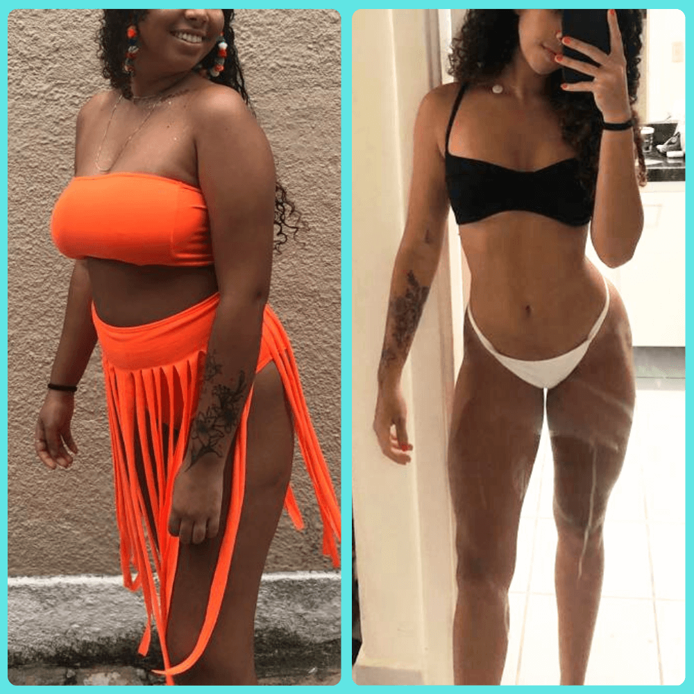 Antes e depois