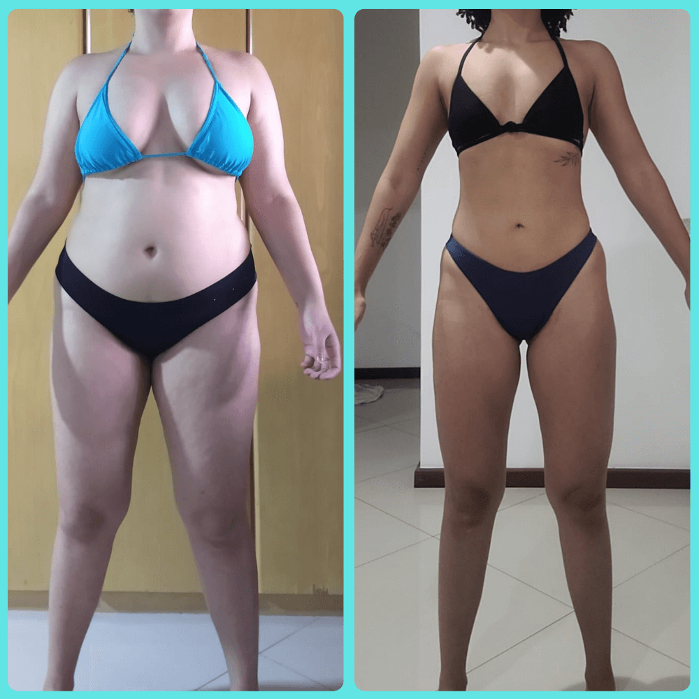 Antes e depois