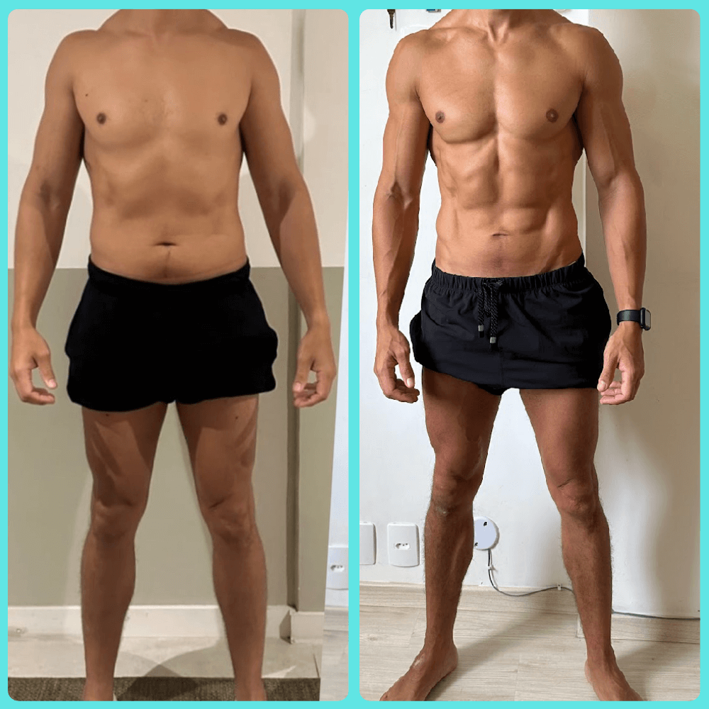Antes e depois