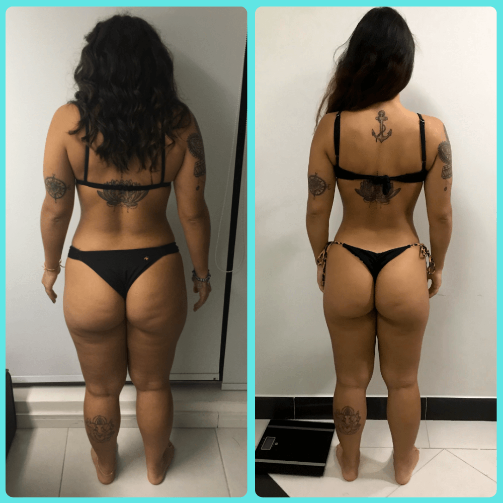Antes e depois